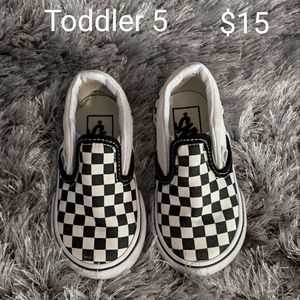 Vans toddler size 5 GC